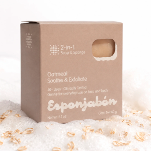 MINI Esponjabon Oatmeal, Exfoliating Effect 2.1 oz